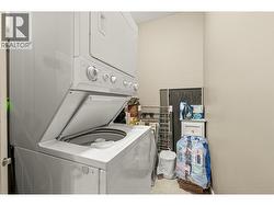 In suite laundry room. - 