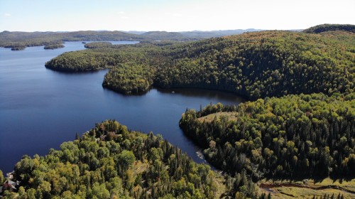 Vue d'ensemble - Ch. St-Laurent, Saint-Michel-Des-Saints, QC 