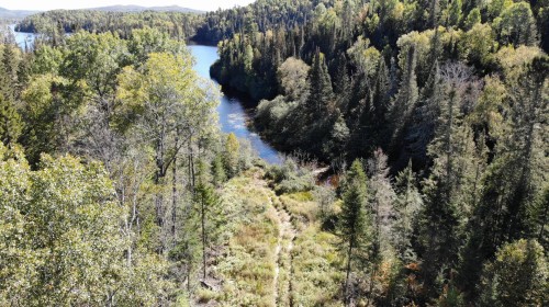 Vue d'ensemble - Ch. St-Laurent, Saint-Michel-Des-Saints, QC 