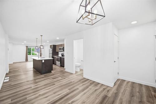 Main/basement 3 bed 2.5 bath suite - 583 Cote Street, Winnipeg, MB 