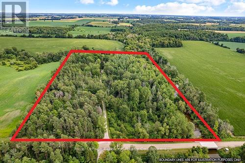 Approximate lot lines - 83342 Scott Line, North Huron (Blyth), ON 