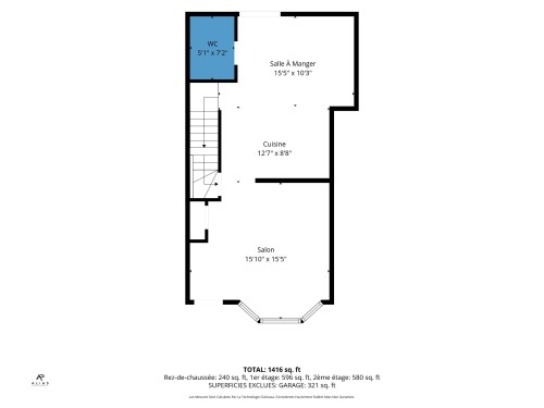Plan (croquis) - 6502Z Rue De L'Émérillon, Laval (Sainte-Rose), QC 