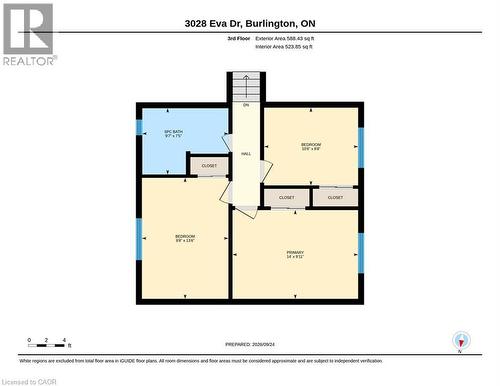 Floor plan - 3028 Eva Drive, Burlington, ON 