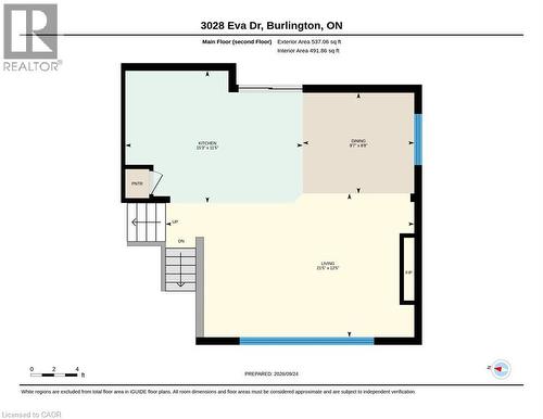 Floor plan - 3028 Eva Drive, Burlington, ON 