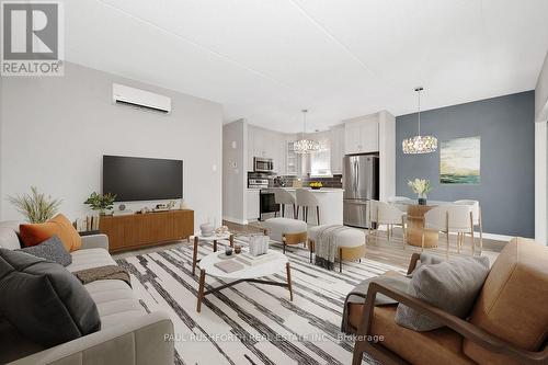 Virtually Staged-Living Room/Kitchen/Dining Room - 181 - 306 Masters Lane, Clarence-Rockland, ON 
