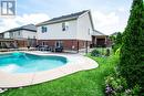 Inground pool with artifical grass - 15 Arlene Street, St. Catharines (Rykert/Vansickle), ON 