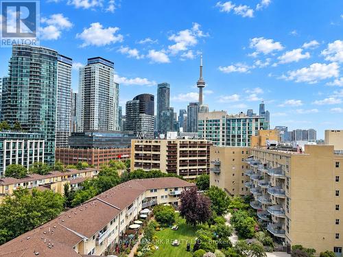 Actual View From Terrace - 905 - 90 Stadium Road, Toronto, ON 