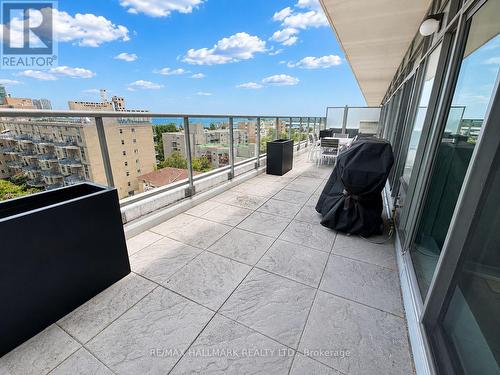 Terrace With Gas BBQ and Planters - 905 - 90 Stadium Road, Toronto, ON 