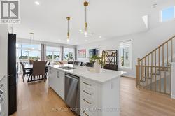 High-end custom hardware on the kitchen cabinets - 