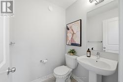 Main floor powder room - 