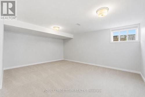 Large rec room in builder-finished basement - 715 Maverick Crescent, Ottawa, ON 