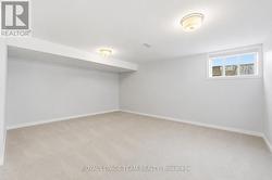 Large rec room in builder-finished basement - 