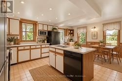 Kitchen with Dining - virtually staged - 