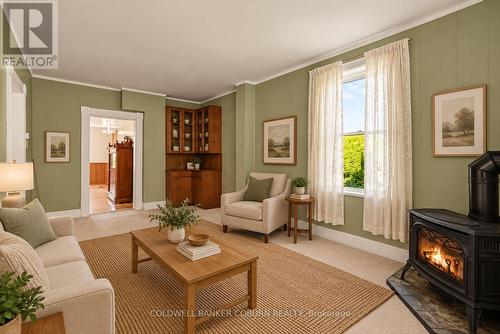 Living room - virtually staged - 14317 County 43 Road, North Stormont, ON 