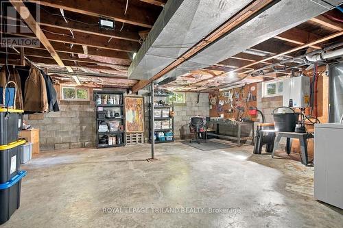 Basement: Clean and Loads of Storage - 15198 St Ignatius Line, Chatham-Kent (Bothwell), ON 
