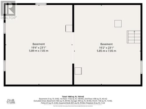 Floor Plan: Basement - 15198 St Ignatius Line, Chatham-Kent (Bothwell), ON 