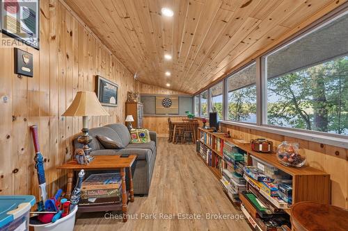 Porch View From Laundry Room to Dining Room - 1048 Nora Lane, Gravenhurst (Ryde), ON 