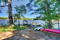 Paddle Storage Area & Large Sun Splashed Dock - 