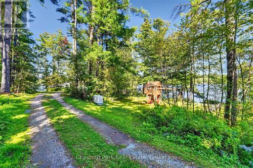 Driveway From Garage to Cottage, Large Play Area - 1048 Nora Lane, Gravenhurst (Ryde), ON 