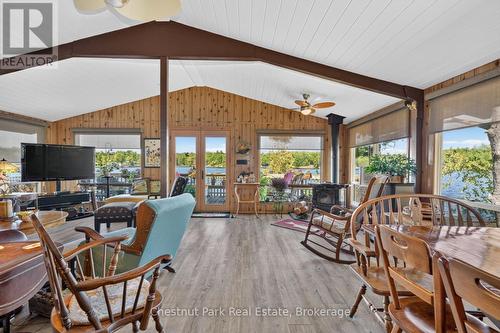 Open Concept Interior - Walk-Out to Spacious Deck - 1048 Nora Lane, Gravenhurst (Ryde), ON 
