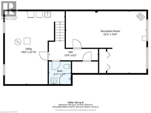 Basement - 450 Brigadoon Drive, Hamilton, ON 