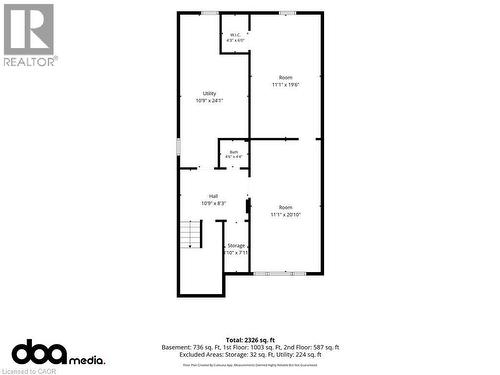 Basement - 63 Folkestone Avenue, Hamilton, ON 
