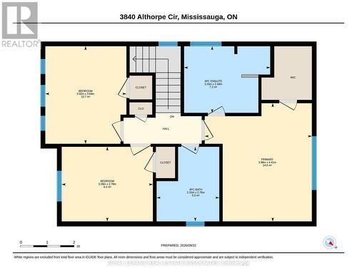 Second Floor - 3840 Althorpe Circle, Mississauga, ON 