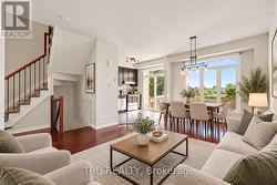 Living and Dining Room Virtually Staged - 
