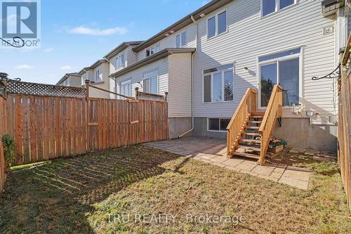 Rear Yard - 641 Sunburst Street, Ottawa, ON 