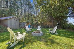 Firepit for evening marshmallow roasts - 