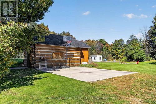 Concrete pad for the basketball enthusiasts - 120 Maitland Street, Beckwith, ON 