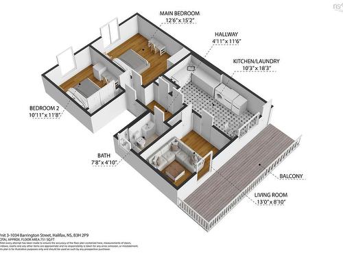 Unit 1 1034 Barrington Street, Halifax Peninsula, NS 