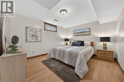 Recessed window with wood trim - 