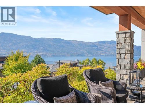 Patio with expansive views - 1666 Lakestone Drive, Lake Country, BC 