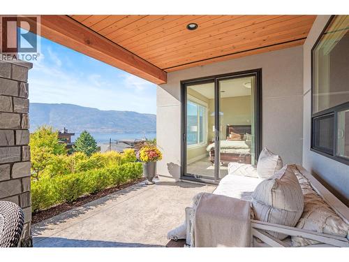 Patio lounging area - 1666 Lakestone Drive, Lake Country, BC 