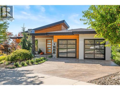 Front of home - 1666 Lakestone Drive, Lake Country, BC 
