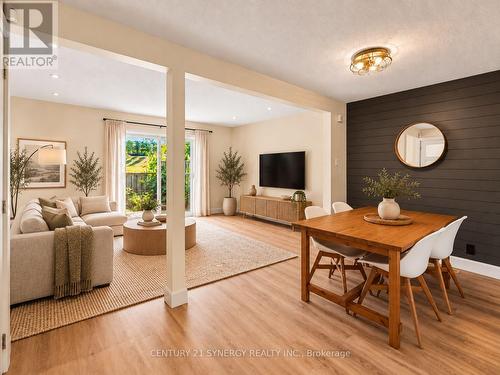 Dining room/ living room - virtually staged - 6170 Brookside Lane, Ottawa, ON 