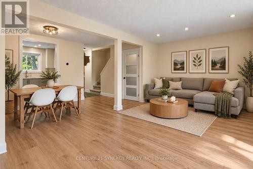 Dining room / living room - virtually staged - 6170 Brookside Lane, Ottawa, ON 