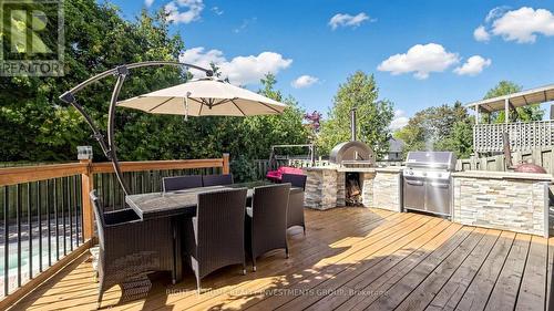 Custom Build Wood Burning Pizza Oven + BBQ station - 86 Burling Place, Newmarket, ON 