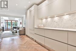 Abundant cabinetry and counter space - 