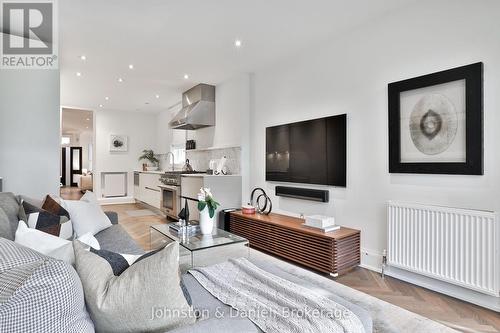 Family room entertainment centre - 69 Sullivan Street, Toronto, ON 