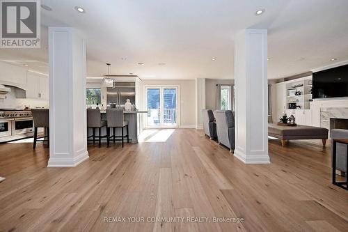 Renovated Kitchen, Dining and Family Area - 1530 Canada Court, Oakville, ON 