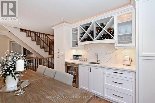 Coffee/Bar - Storage-WineRack-Sink-Wine Fridge - 1530 Canada Court, Oakville, ON 
