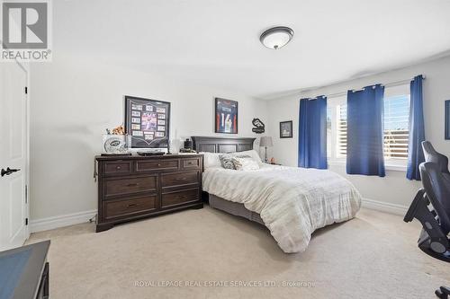 Fourth Bedroom w/Plush Broadloom & Cal. Shutters - 340 Oakridge Court, Oakville, ON 