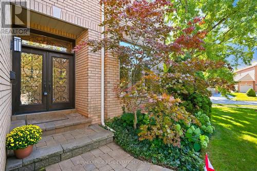 Elegant Front Entrance Doors - 340 Oakridge Court, Oakville, ON 