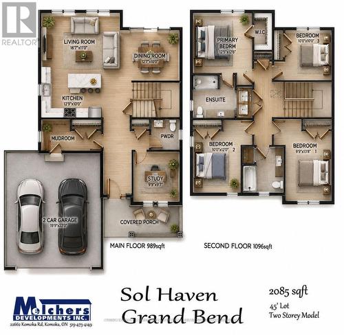 Floor Plan - Lot #27 - 91 Dearing Drive, South Huron (Stephen), ON 