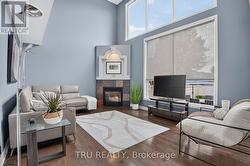 Family Room with Gas Fireplace - 