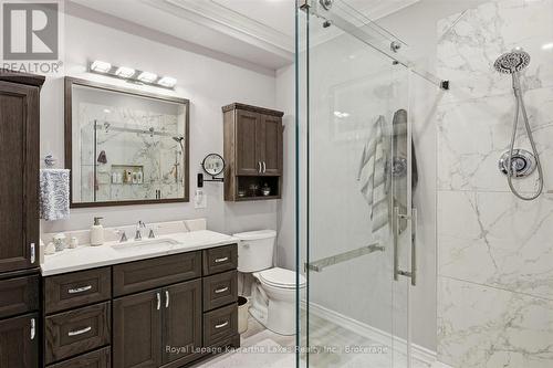 3pce primary ensuite. - 10G - 25 Rivermill Boulevard, Kawartha Lakes (Lindsay), ON 