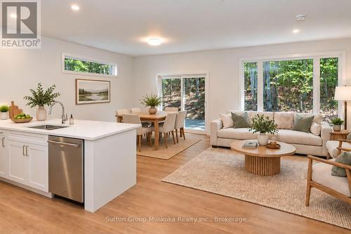 Staging AI generated - decor/appliances not incl. - 33 Shaw Crescent, Huntsville (Chaffey), ON 