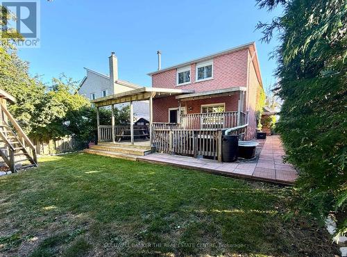 Backyard - 227 Hickling Trail, Barrie, ON 